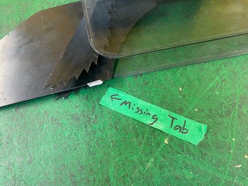 Broken tab craftsman table - craftsman,
