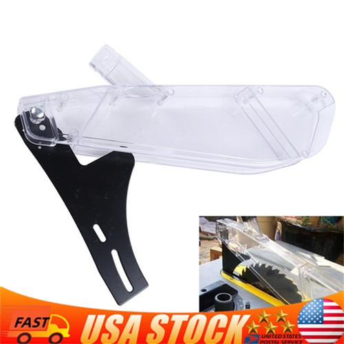 Table saw blade guard - table, with