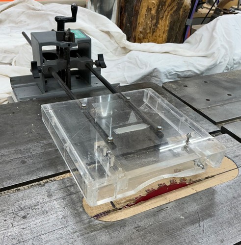 Brett guard table saw - table,